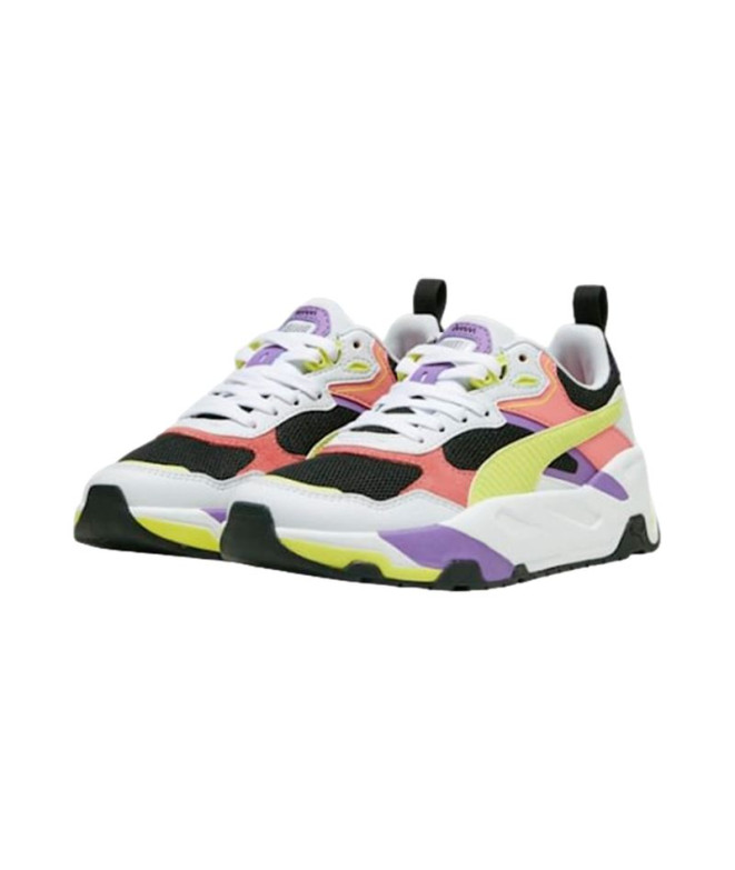 Zapatillas Puma Trinity Infantil Negro-Amarillo