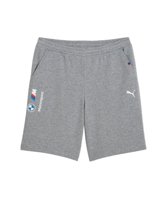 Calça Homem Puma BMW Motorsport Essentials Short Cinzento