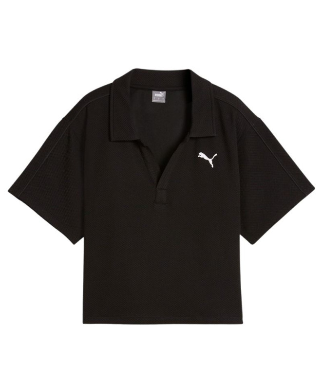Polo Puma HER Mujer Negro