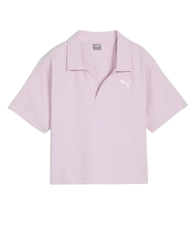 Polo Femme Puma HER Lilas