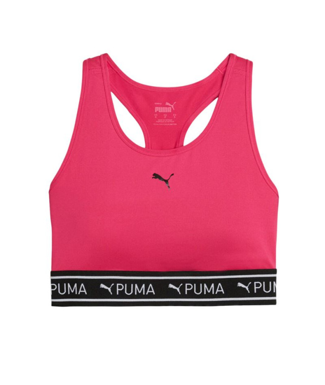 Sujetador deportivo de Fitness Puma 4KEEPS Elastic Mujer Rosa