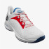 Chaussures de Pádel Wilson Hurakn Pro Homme Blanc/Rouge/Bleu