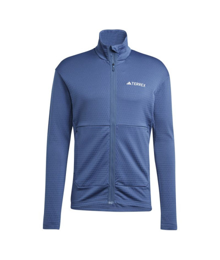 Jaqueta Terrex Multi Full-Zip Fleece - Azul adidas