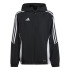 Cortavientos de Fútbol adidas Tiro24 Infantil Negro