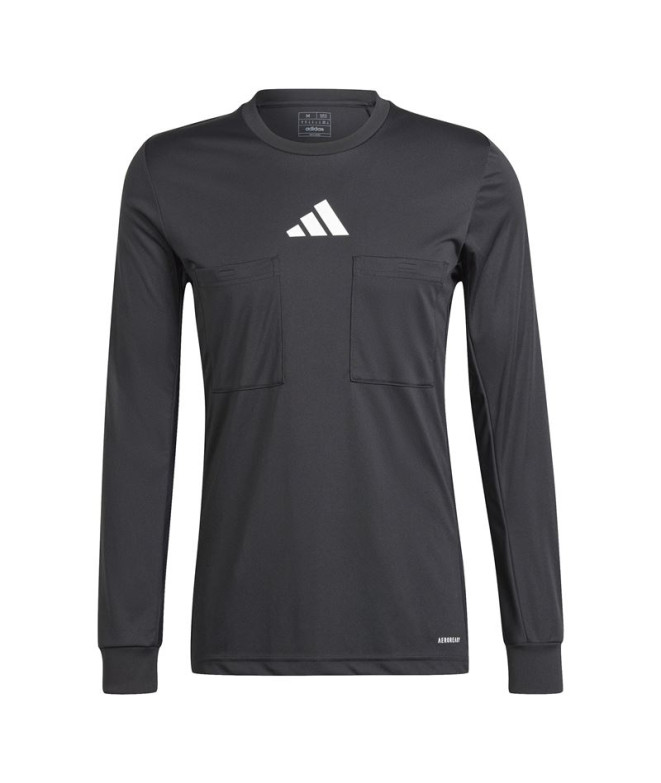 Camiseta de Futebol adidas Ref 24 Homem Preto