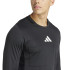 Camiseta de Futebol adidas Ref 24 Homem Preto