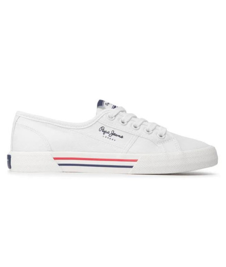 Chaussures Pepe Jeans Brady Basic Femme Blanc