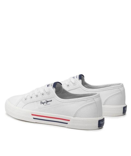 Chaussures Pepe Jeans Brady Basic Femme Blanc 2
