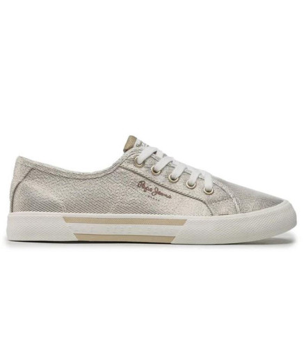 Zapatillas Pepe Jeans Brady Party Mujer Oro