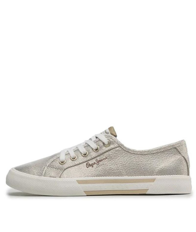 Sapatilhas Pepe Jeans Brady Party Mulher Ouro