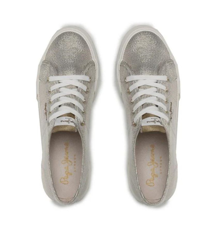 Chaussures Pepe Jeans Brady Party Femme Or