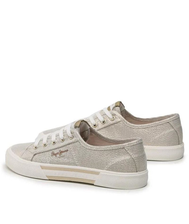 Sapatilhas Pepe Jeans Brady Party Mulher Ouro