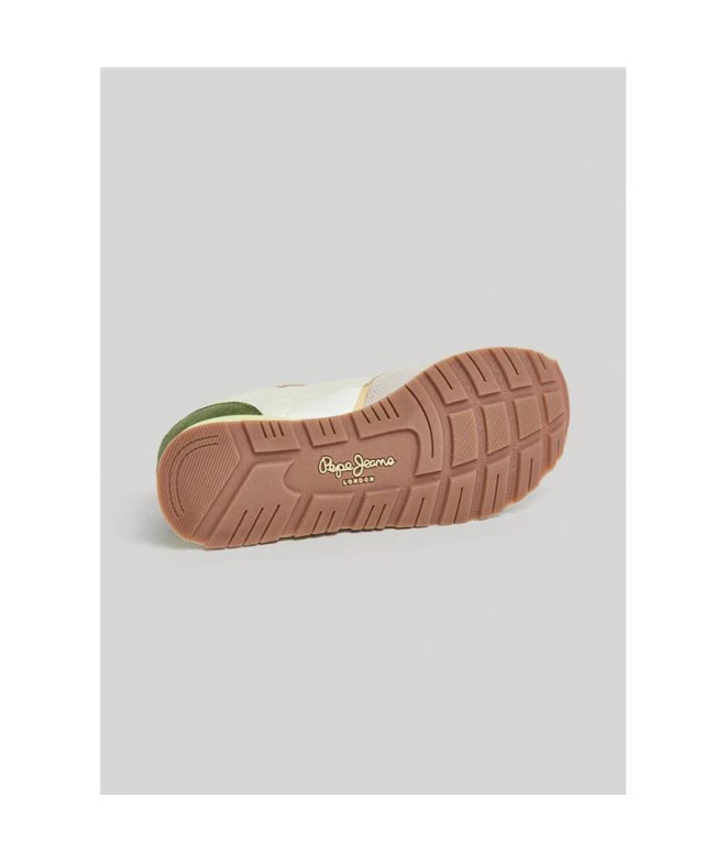 Chaussures Pepe Jeans Imprimé Brit Femme Blanc