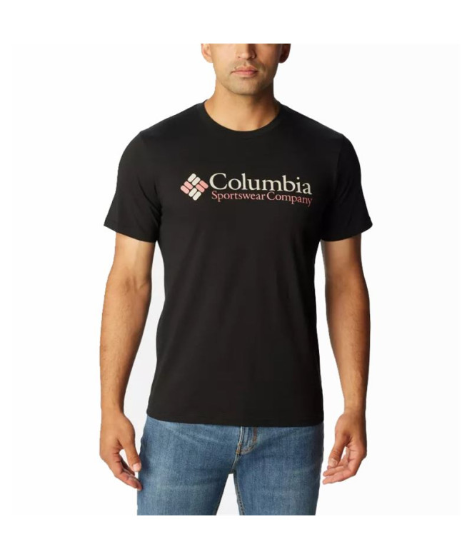 Camiseta Columbia CSC Basic Logo™ Hombre Negro