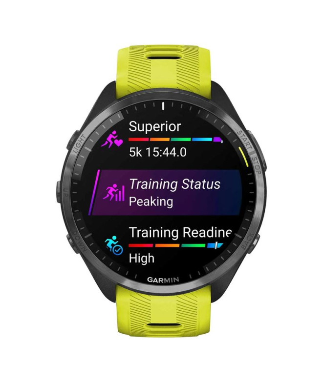 Montre Garmin Forerunner 965 ,GPS Jaune