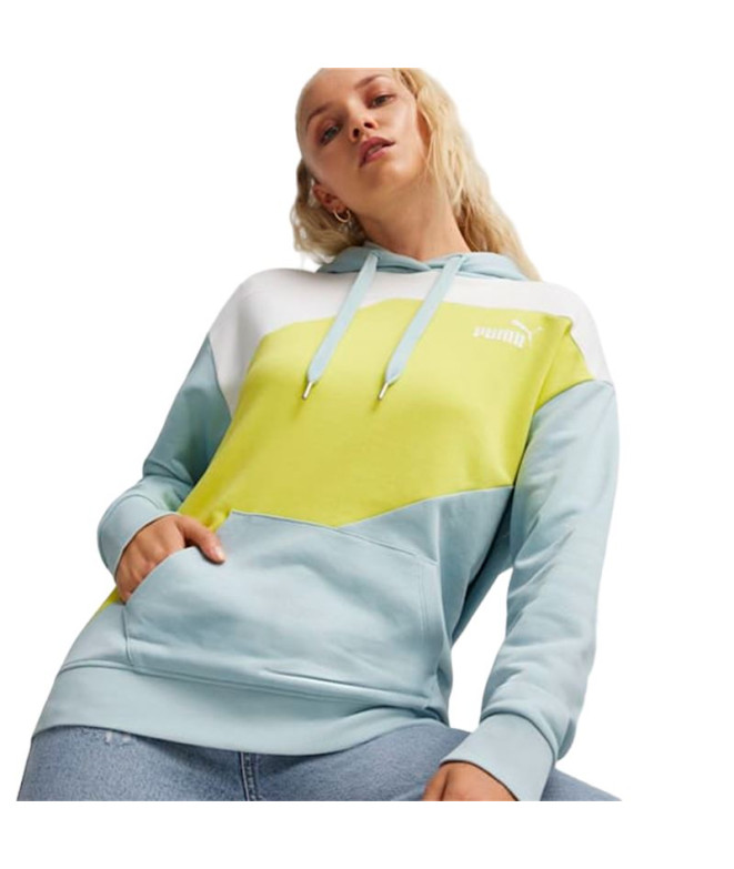 Sweat Femme Puma Power Turquoise