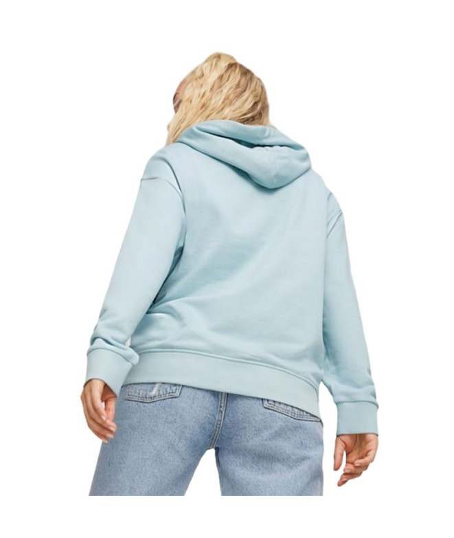Moletom Mulher Puma Power Turquoise