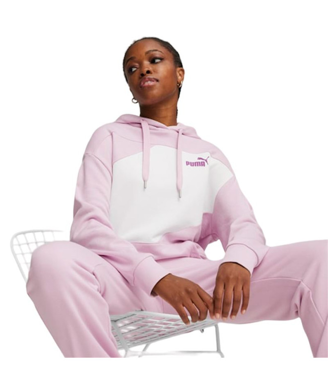 Sweat Femme Puma Power Lilas