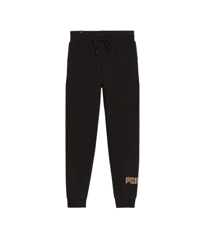 Pantalon Puma Essentials+ Animals Femme Noir