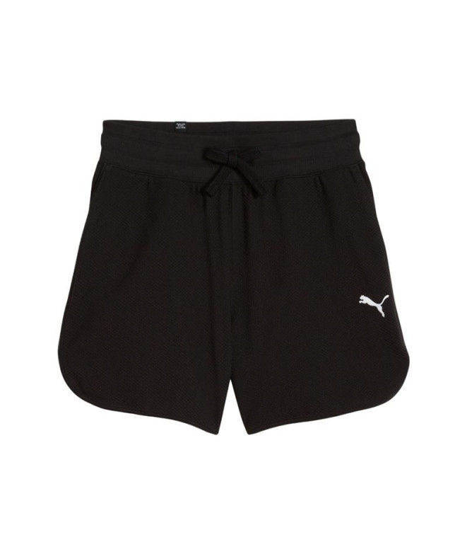 Pantalón Puma HER 5" Mujer Negro