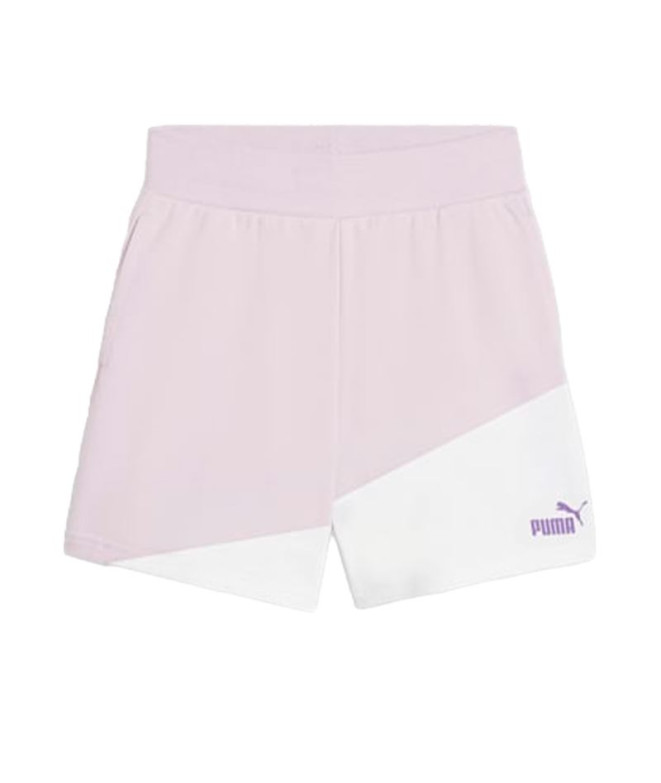 Pantalon Puma POWER 5" Femme Lilas