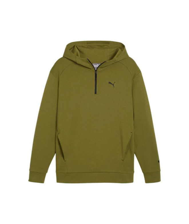 Sweat Homme Puma RAD/CAL Half-Zip Green