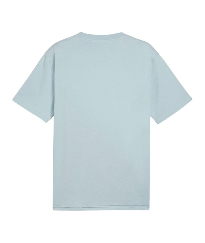 T-shirt Homme Puma POWER Colorbloc turquoise
