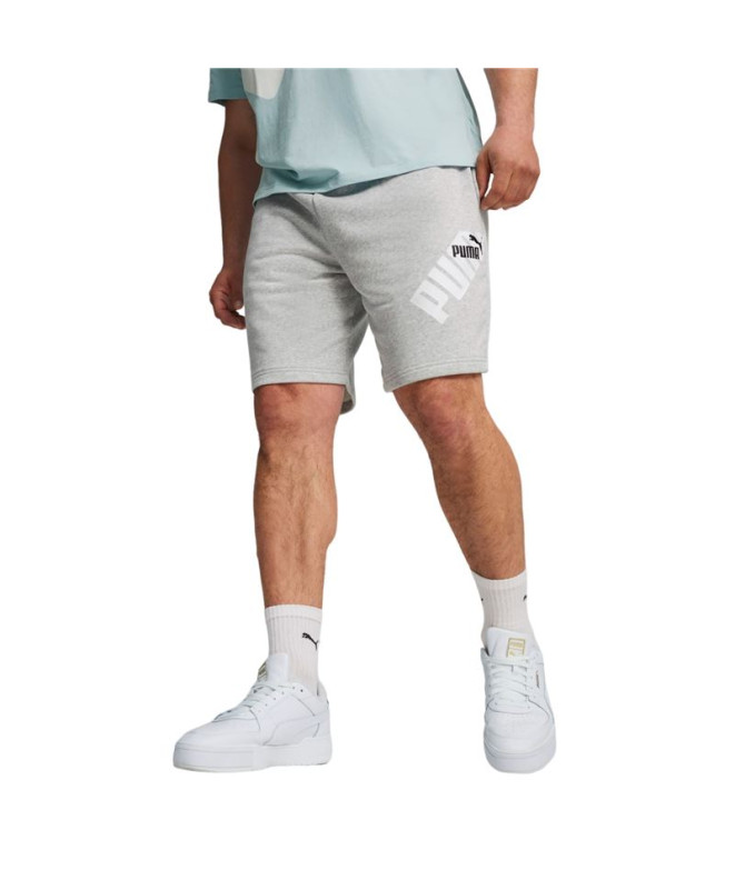 Pantalón Puma POWER Graphic Light Gris Hombre