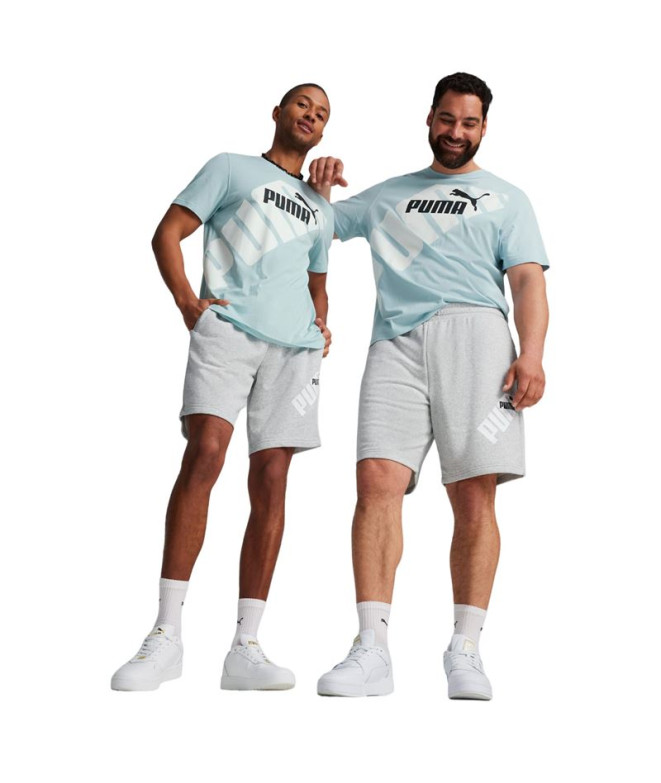 Pantalón Puma POWER Graphic Light Gris Hombre