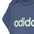 Conjunto adidas I Lin Co Set Infantil Azul/Cinza
