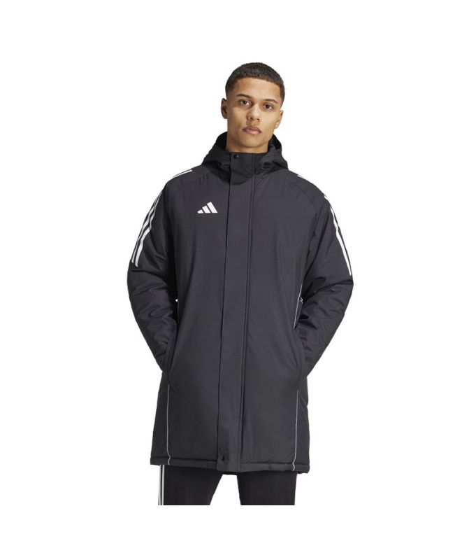 Casaco de Futebol adidas Tiro24 Parka Homem Preto