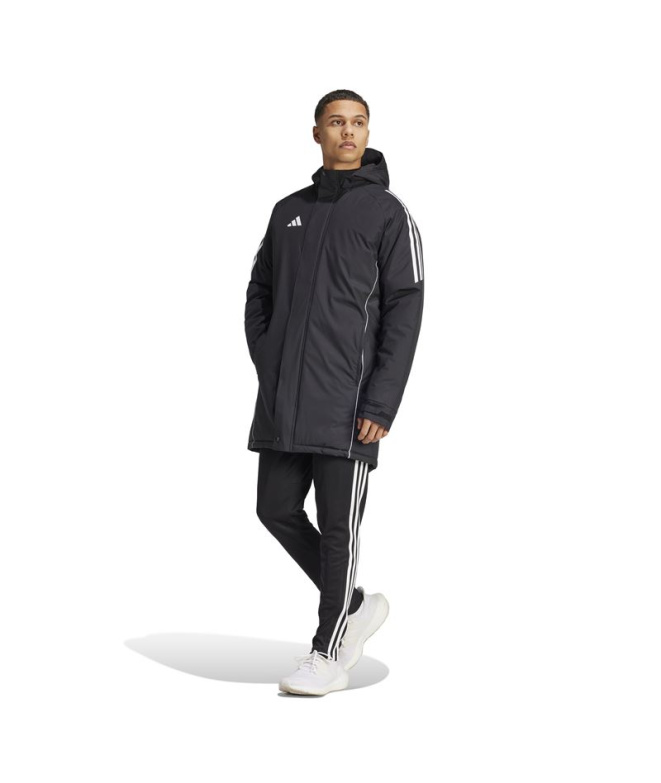 Casaco de Futebol adidas Tiro24 Parka Homem Preto