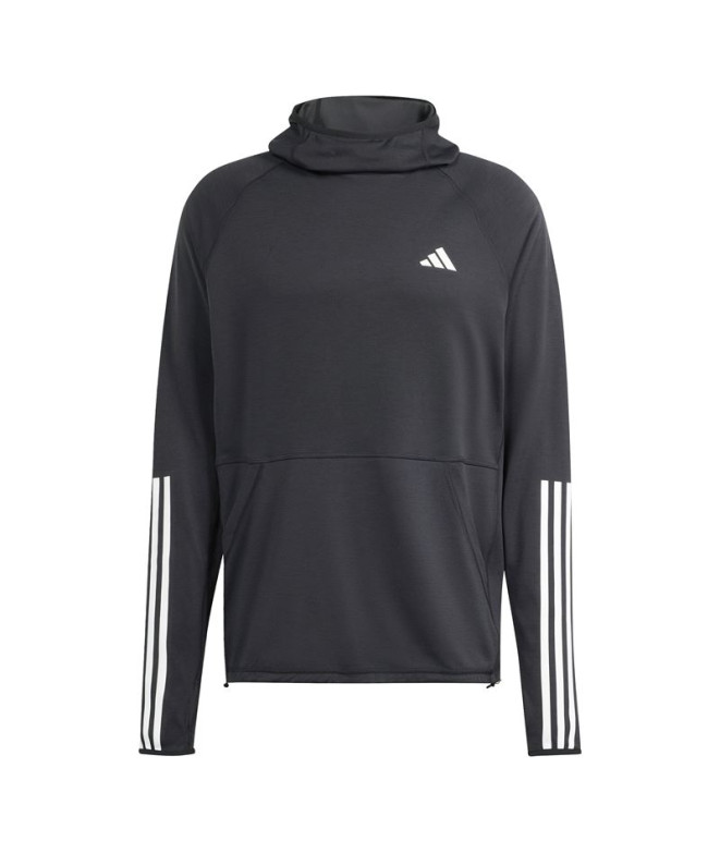 Sweat from Running adidas Own the run 3S Hoodie Homme Black