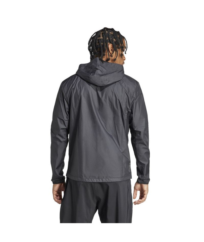 Casaco de Running adidas Own the run Homem Preto