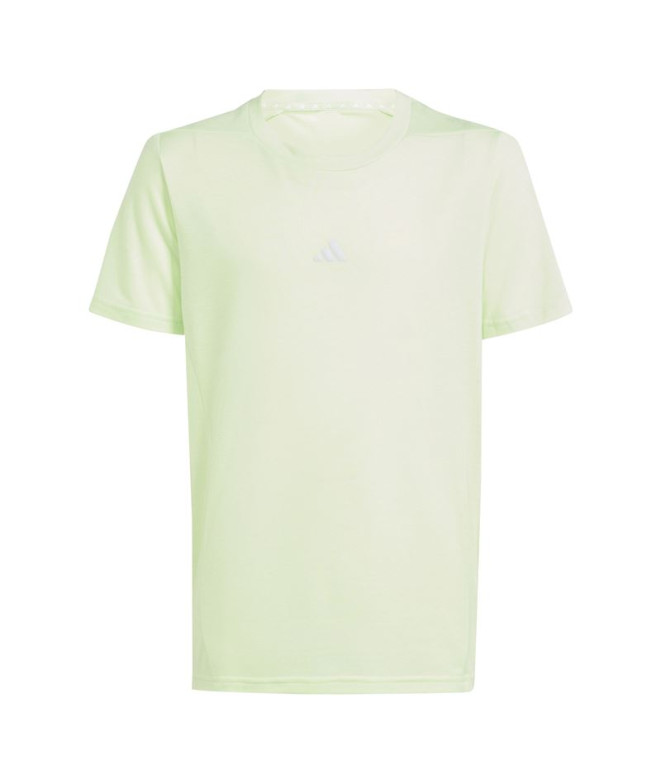 Camiseta por Fitness adidas Essentials D4T Menino Verde