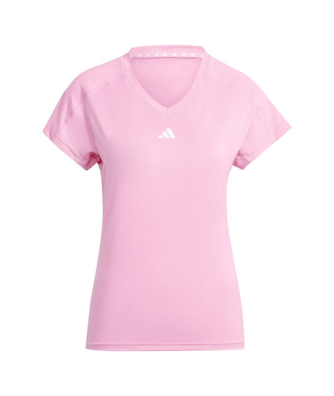 Camiseta de Fitness adidas Essentials Tr-Es Mujer Rosa
