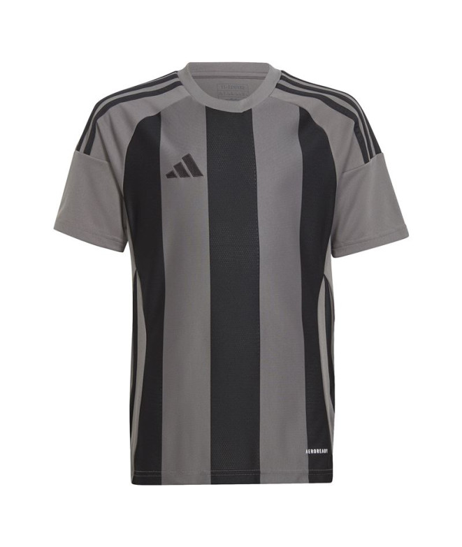 Camiseta by Futebol adidas Striped 24 Jsyy Infantil Brown