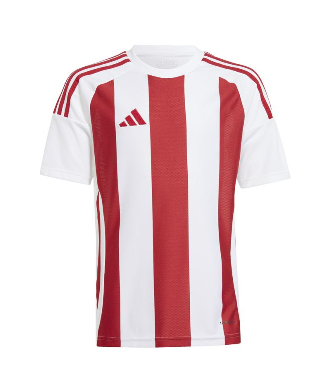 T-shirt à partir de Football adidas Striped 24 Enfant White