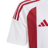 Camiseta de Futebol adidas Riscas 24 Infantil Branco