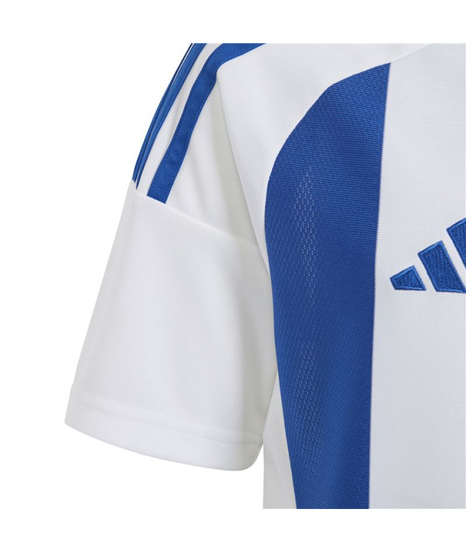 Camiseta de Futebol adidas Riscas 24 Infantil...