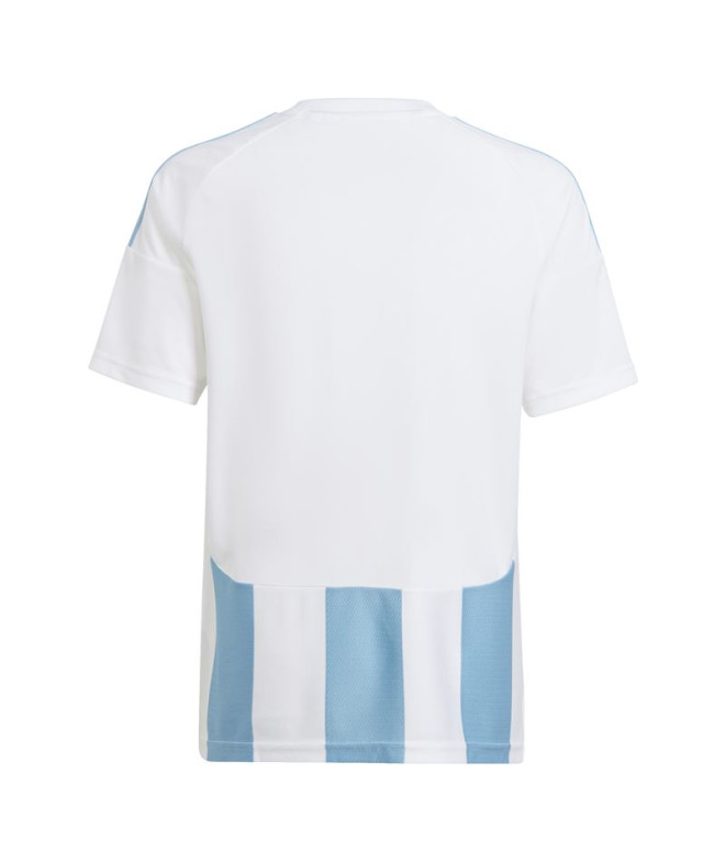Camiseta de Fútbol adidas Striped 24 Infantil Azul
