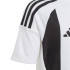 Camiseta de Futebol adidas Riscas 24 Infantil Branco