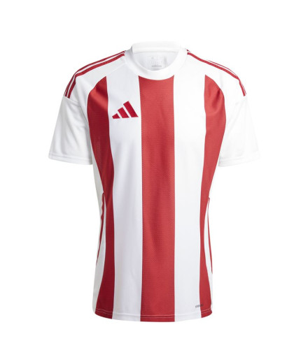 Camiseta de Fútbol adidas Striped 24  Hombre Blanco Camiseta de Fútbol adidas Striped 24  Hombre Blanco