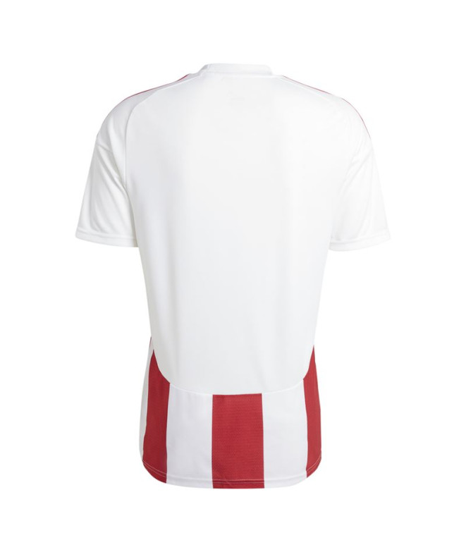 Camiseta de Futebol adidas Riscas 24 Homem Branco