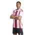 Camiseta de Futebol adidas Riscas 24 Homem Branco