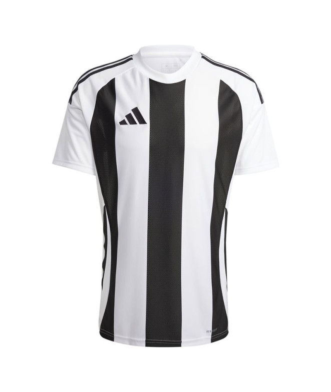 Camiseta de Futebol adidas Riscas 24 Homem Branco