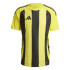 Camiseta de Futebol adidas Riscas 24 Homem Amarelo