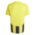 Camiseta de Futebol adidas Riscas 24 Homem Amarelo