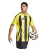 Camiseta de Futebol adidas Riscas 24 Homem Amarelo