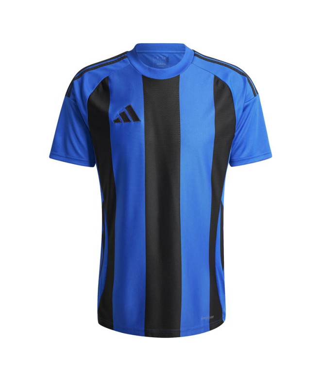 Camiseta de Futebol adidas Riscas 24 Homem Azul